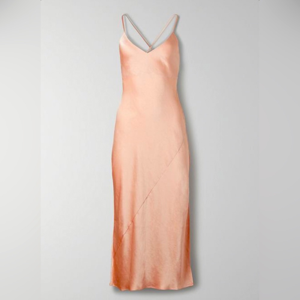 Wilfred Peach Maxi Dress